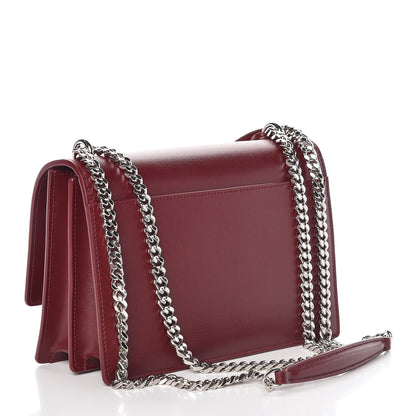 Saint Laurent Calfskin Medium Monogram Sunset Pallisandre 3 of 7