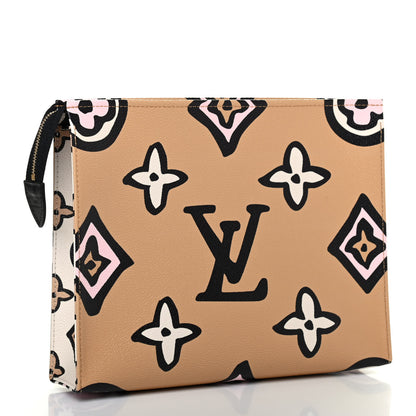 Louis Vuitton Monogram Giant Wild At Heart Toiletry Pouch 26 Arizona 2 of 4
