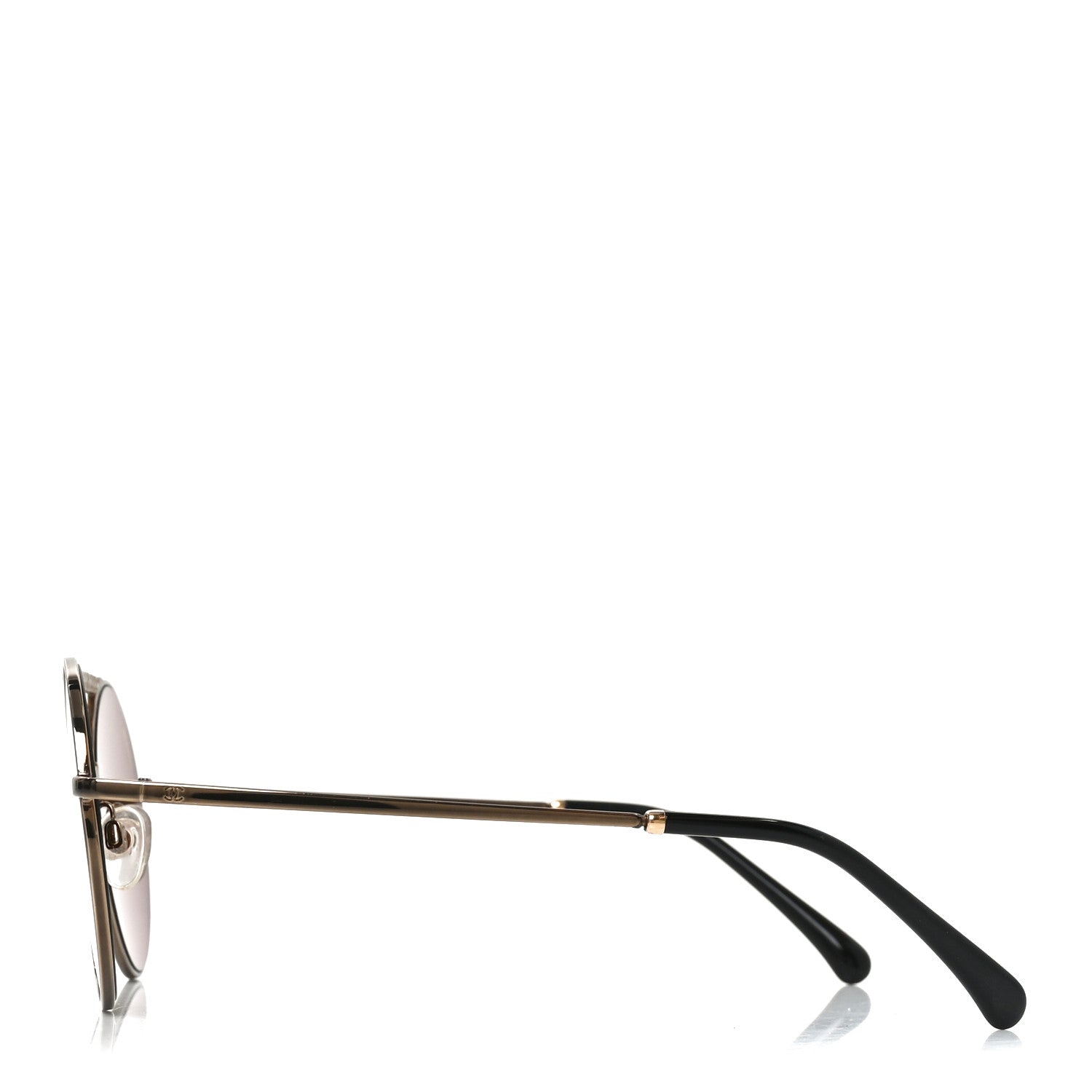 Chanel Metal Round 4232 Sunglasses Gold 3 of 7