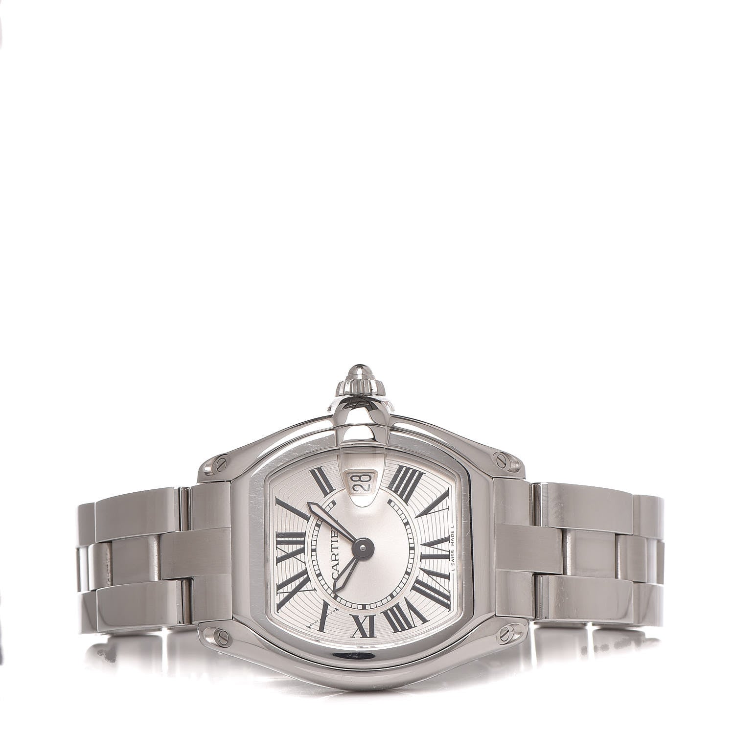 Cartier Stainless Steel 31mm Roadster Quartz Watch 3 of 8