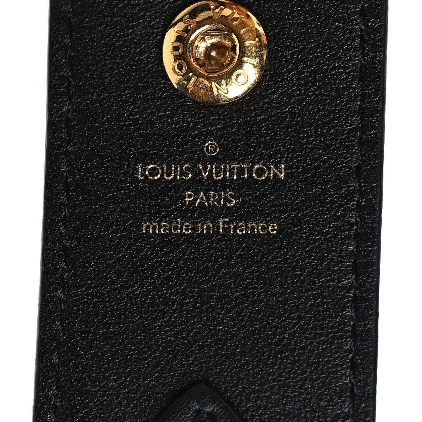 Monogram Adjustable Bandouliere Shoulder Strap Black