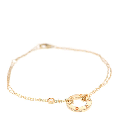 Cartier 18K Yellow Gold Diamond LOVE Bracelet 1 of 5
