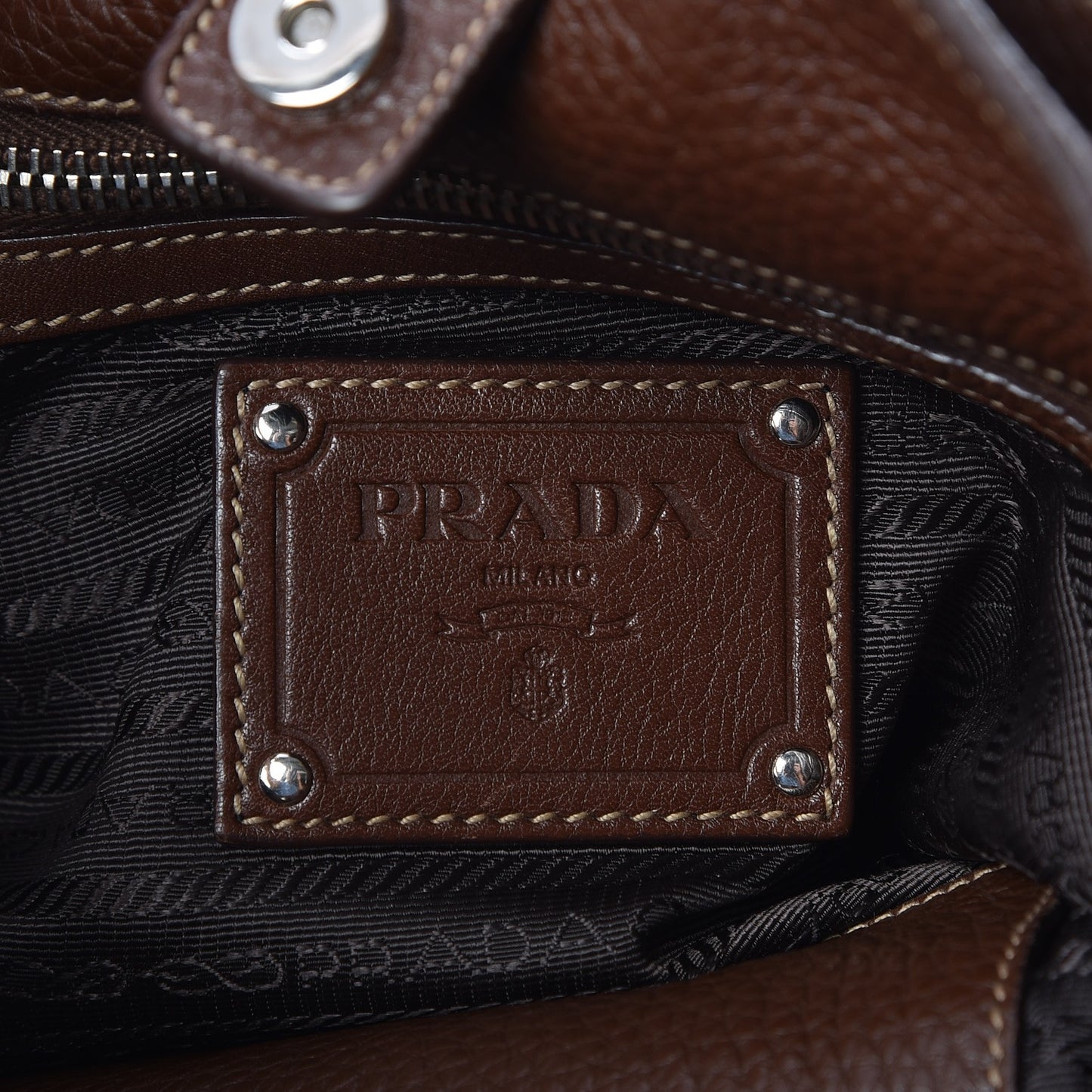 Vitello Daino Side Pocket Hobo Bruciato