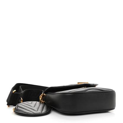 Louis Vuitton Calfskin New Wave Multi Pochette Black 4 of 11