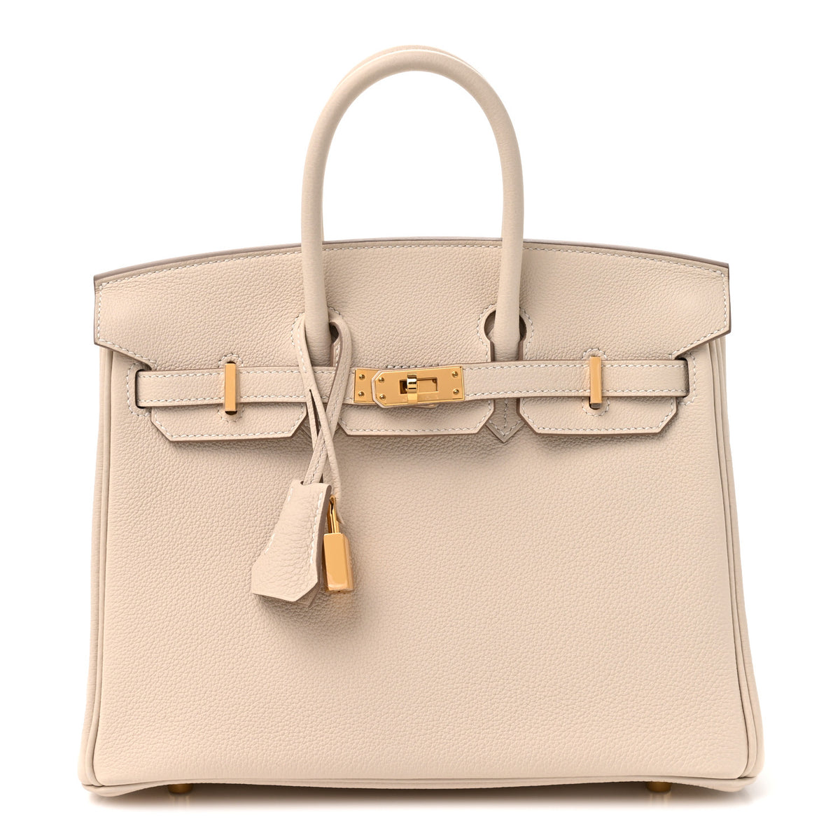 Hermes Togo Birkin 25 Craie 1 of 9