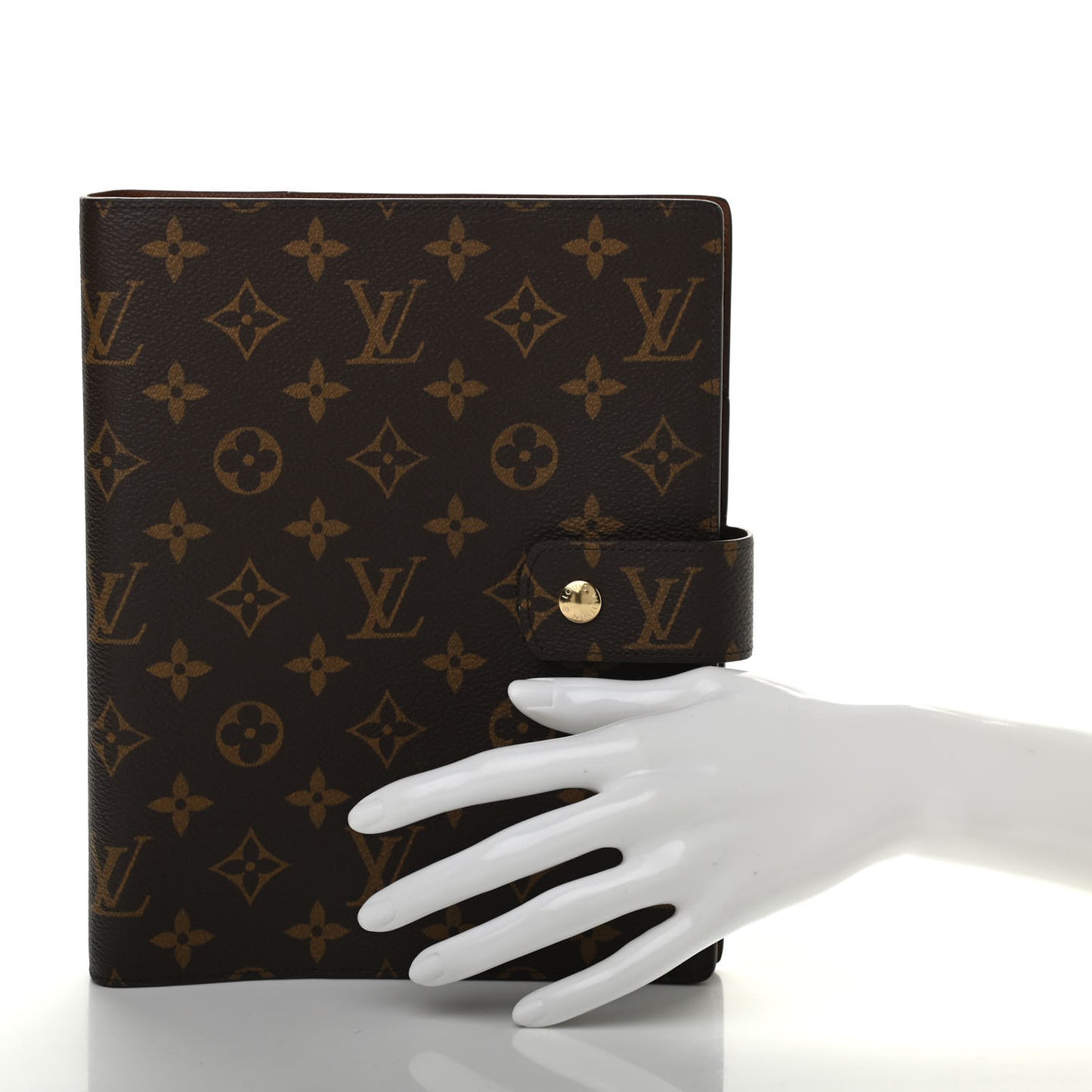 Monogram Large Ring Agenda Cover