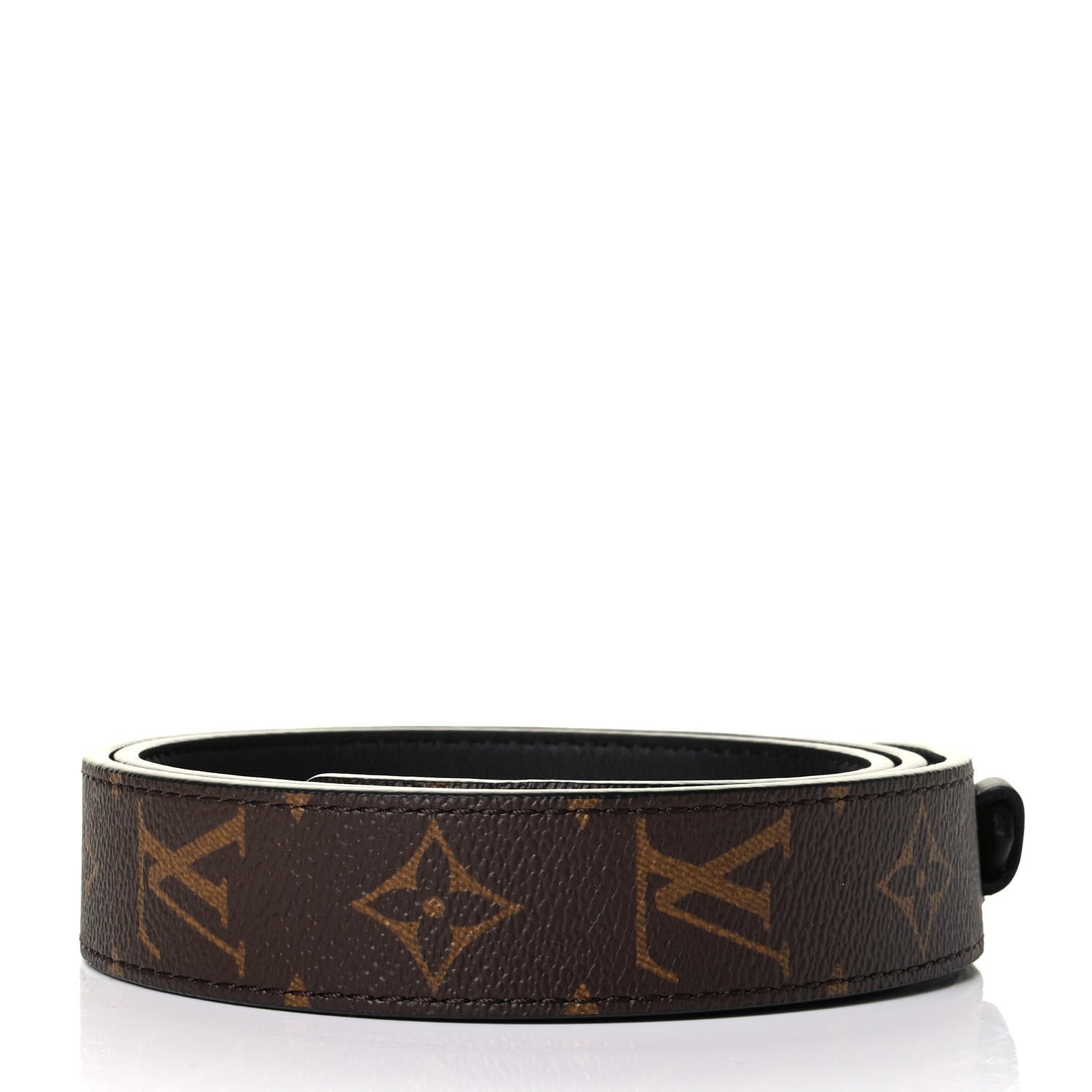 Louis Vuitton Monogram Bandouliere Shoulder Strap XL Black 2 of 4
