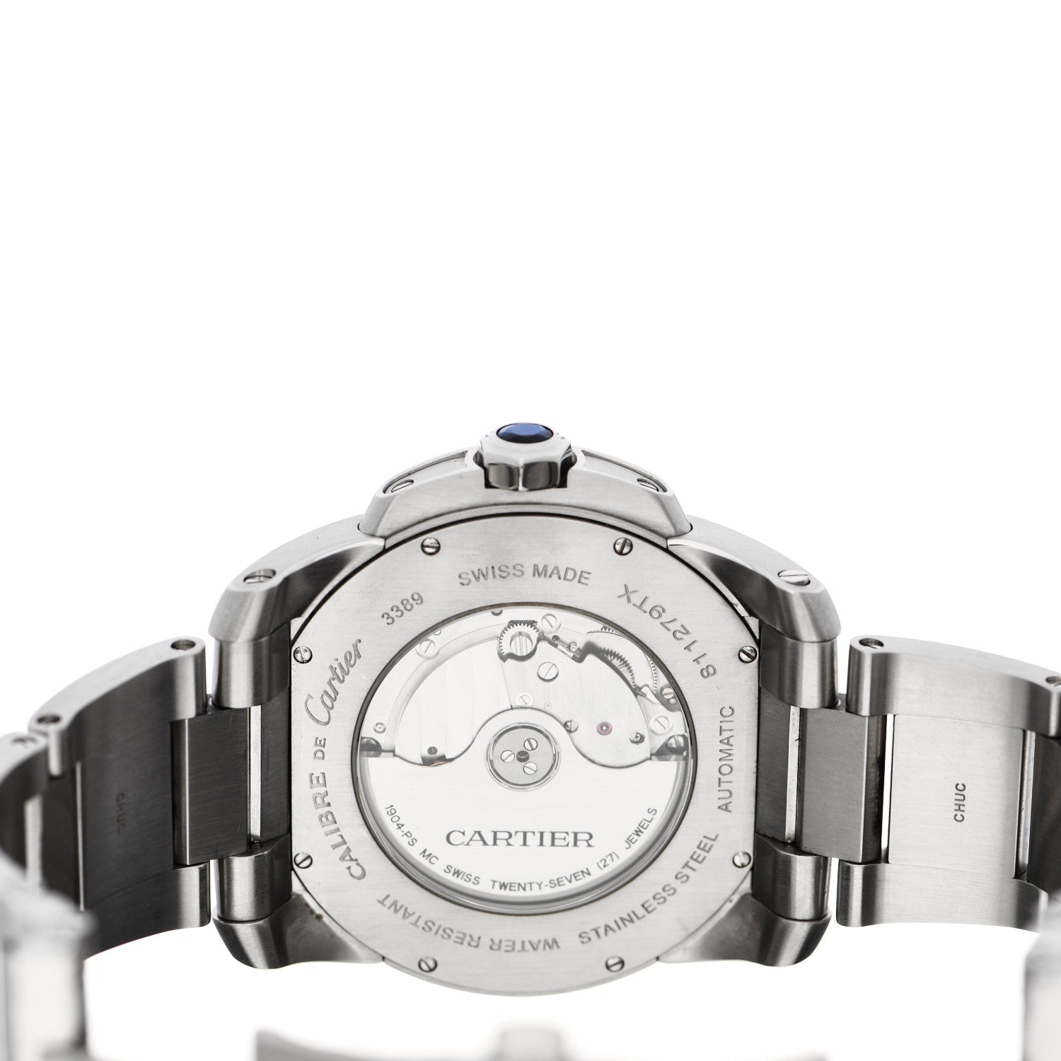 Cartier Stainless Steel 42mm Calibre de Cartier Automatic Watch 4 of 5