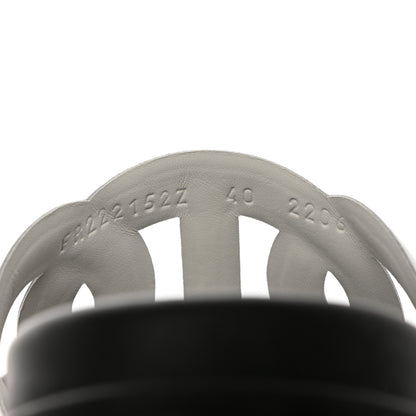 Hermes Suede Goatskin Nappa Extra Sandals 40 White Gold 6 of 9