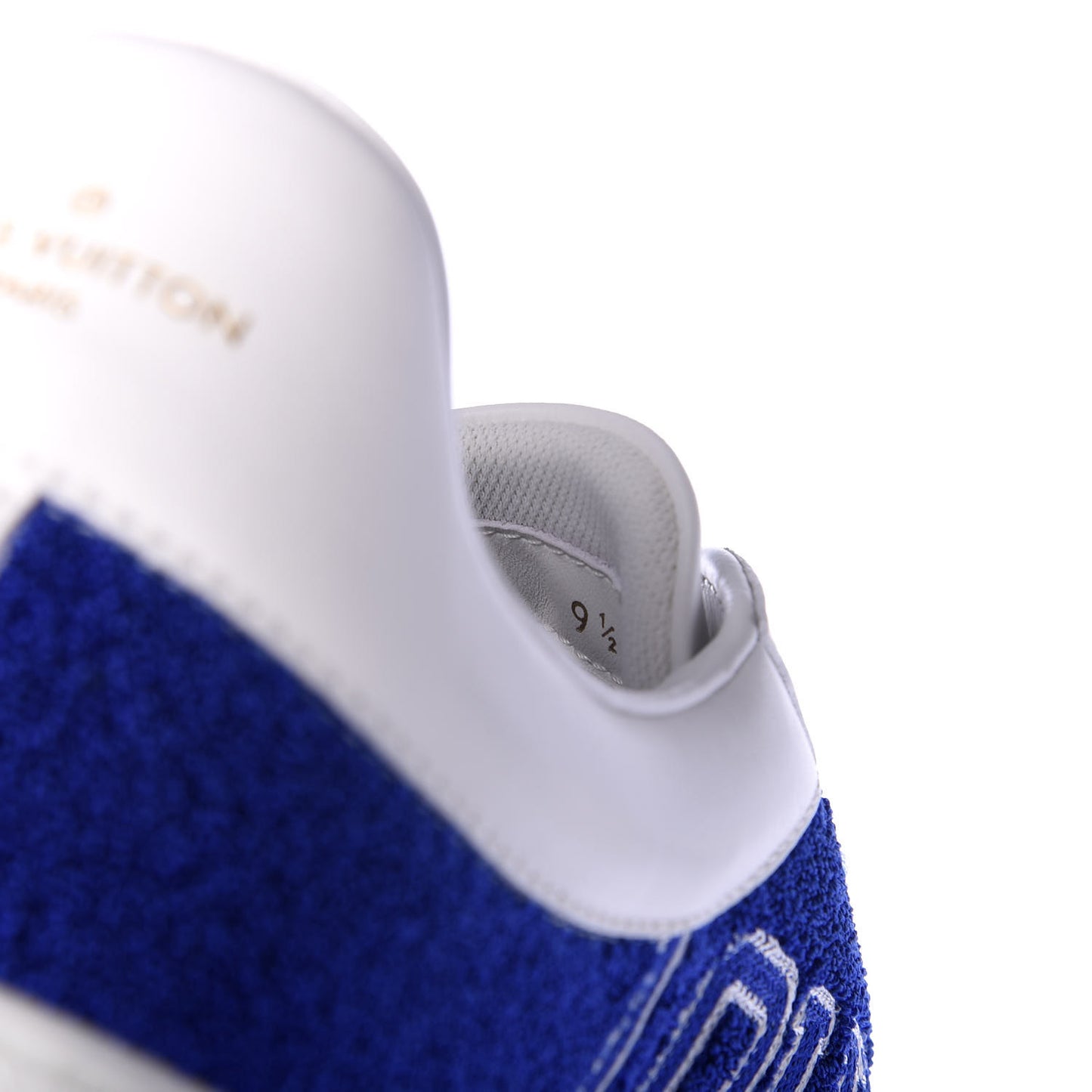Calfskin Luxembourg Sneakers 9.5 Red Blue White