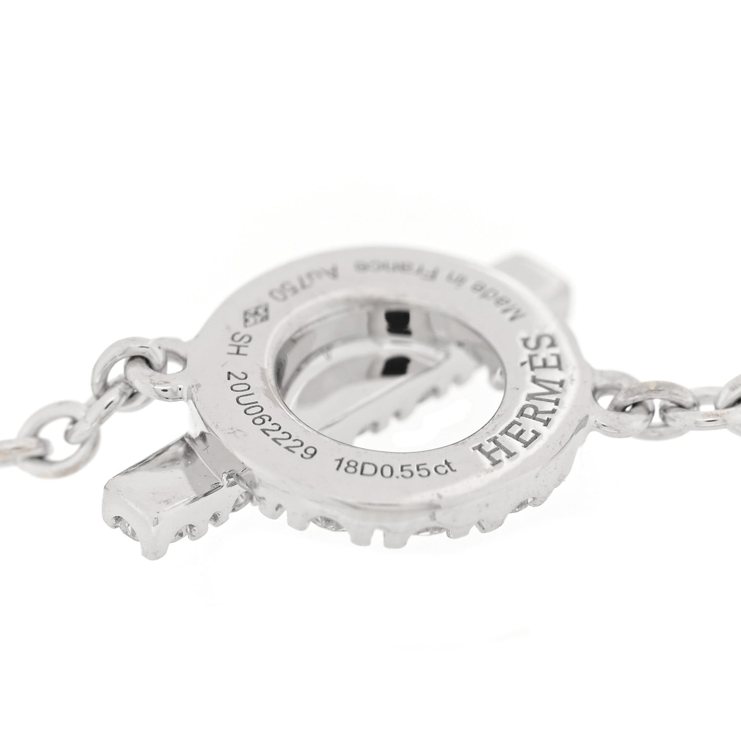 18K White Gold Diamond Finesse Bracelet SH