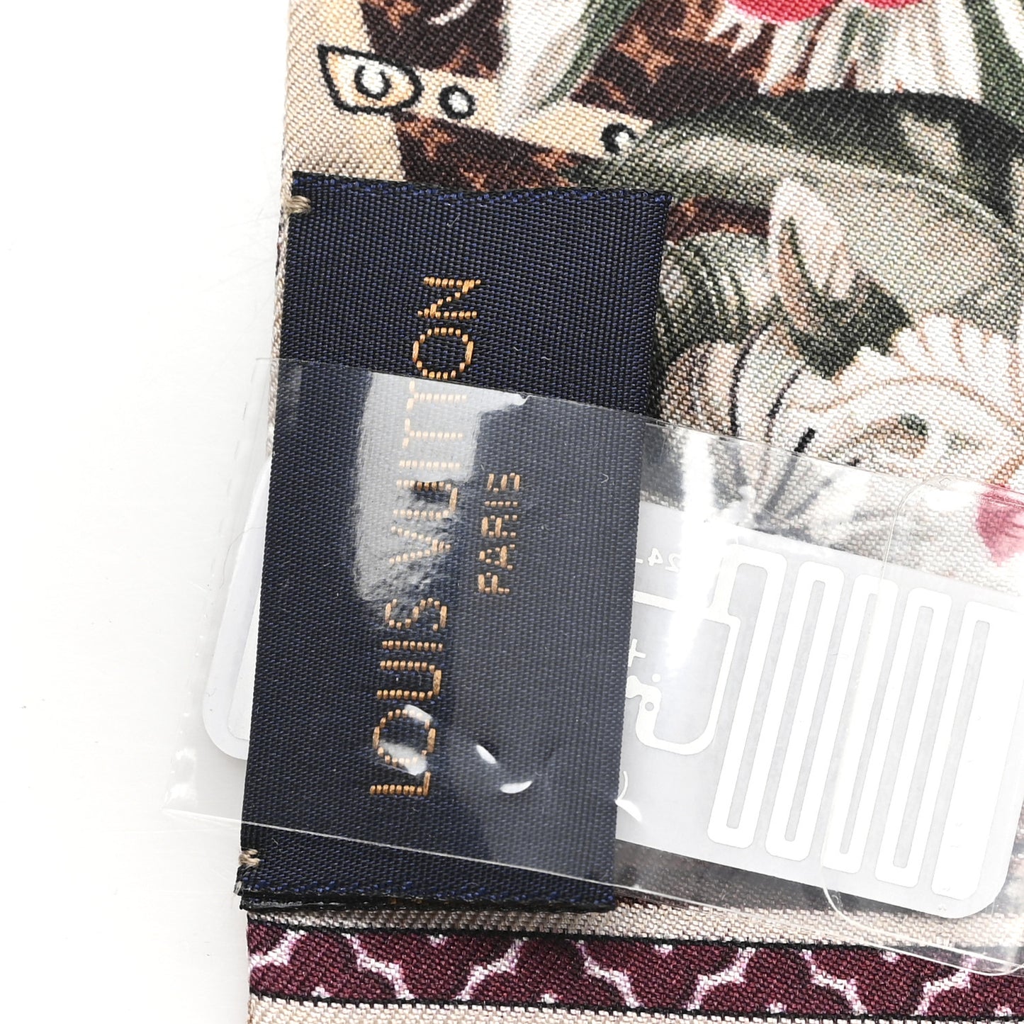 Silk Voyage Extraordinaire Bandeau Scarf Beige