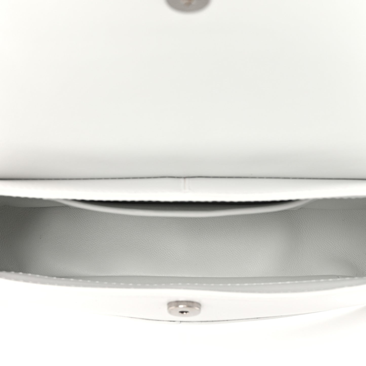 Box Calfskin Small XX Flap Stretch Bag White