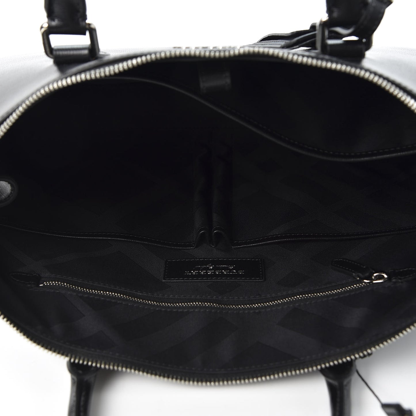 Calfskin Bermondsey Business Briefcase Black