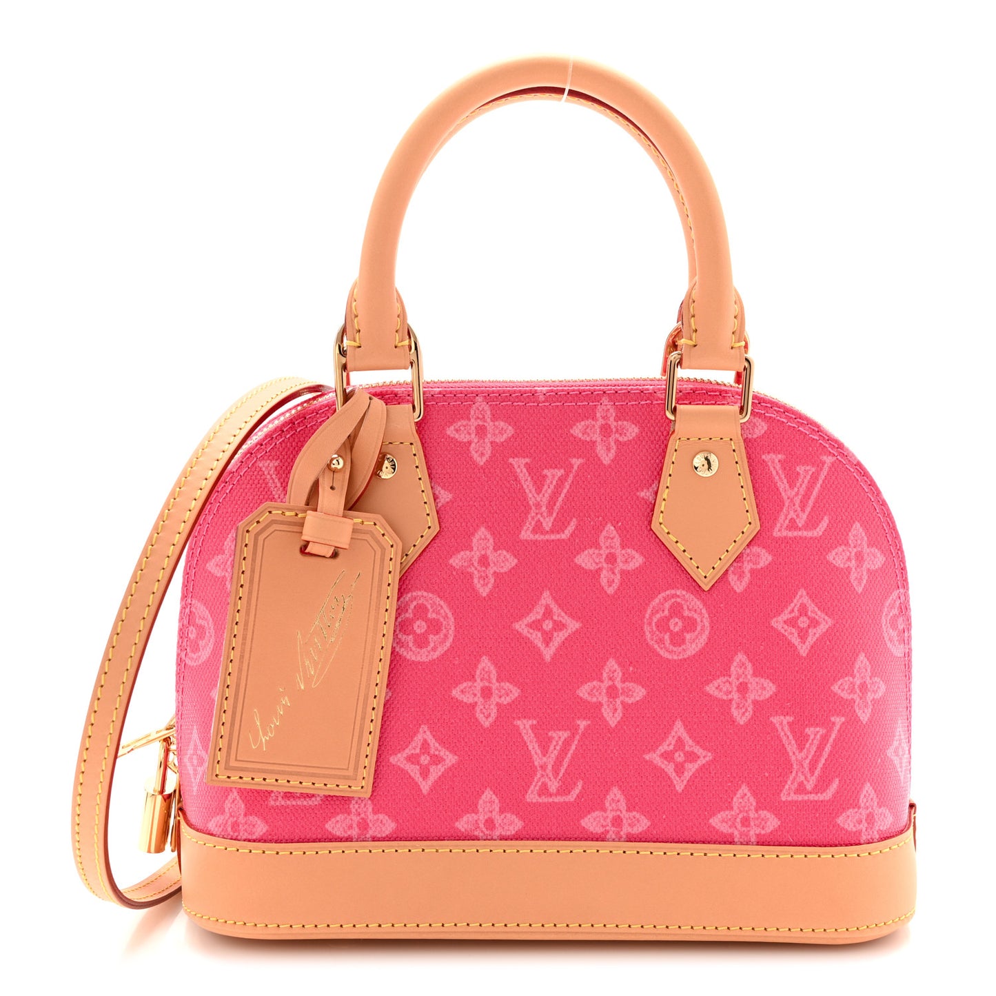 Monogram Origine Alma BB Rose Ruban