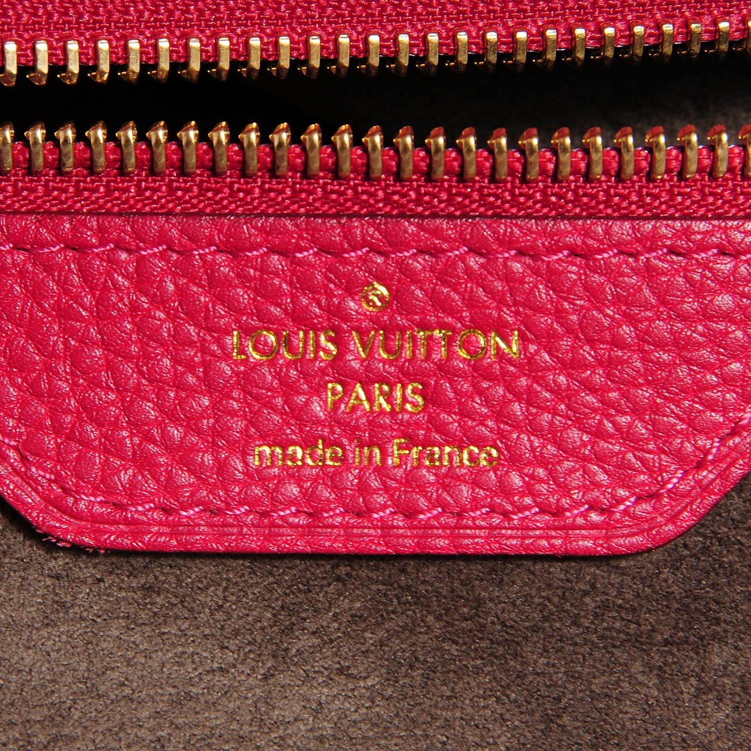 Louis Vuitton Mahina Cirrus PM Grenat 6 of 8