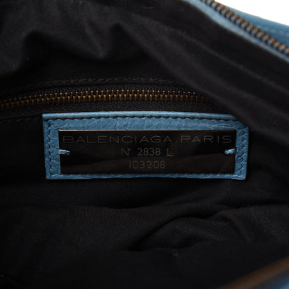 Balenciaga Agneau Classic Hardware First Bleu Indigo 8 of 9