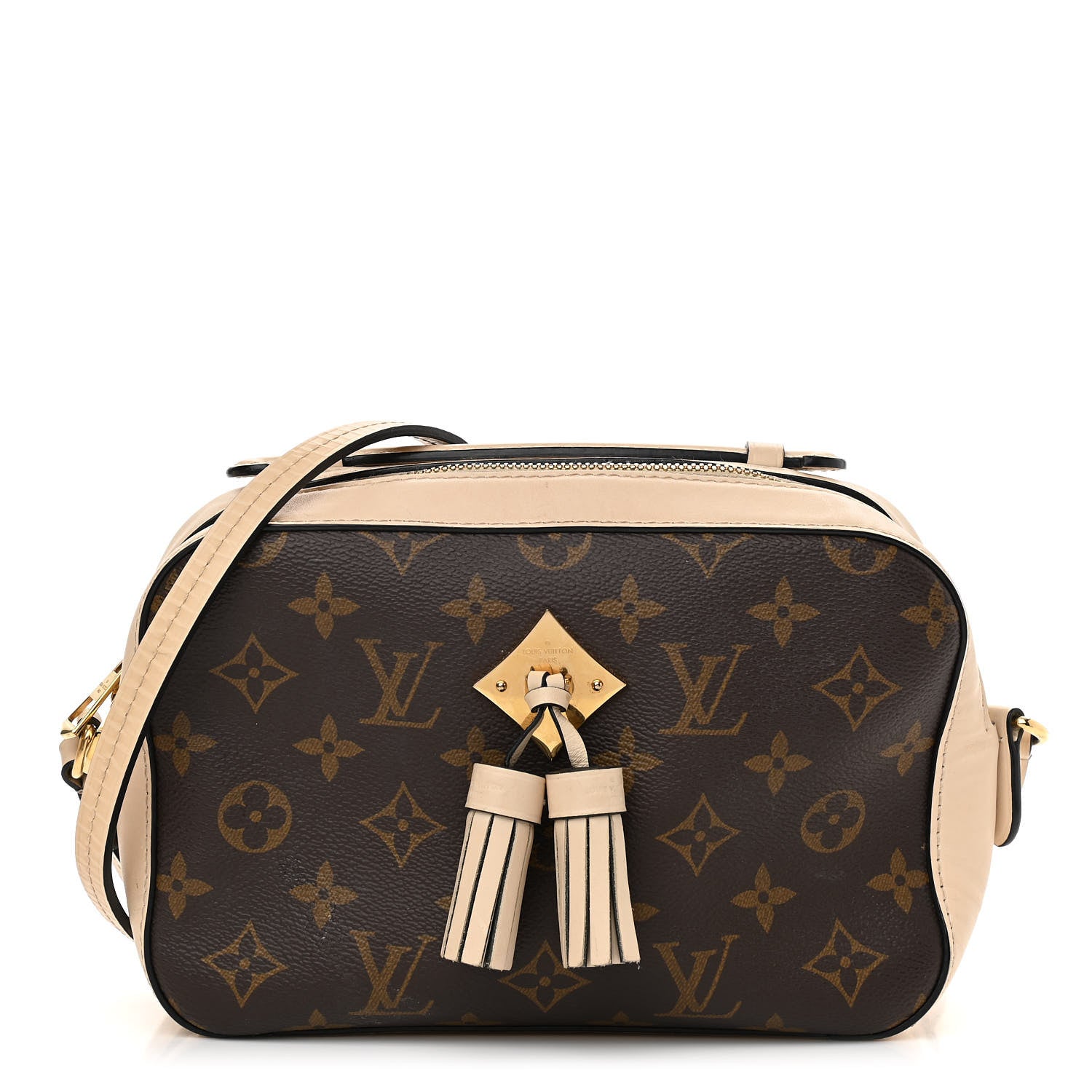Louis Vuitton Monogram Saintonge Creme 1 of 13