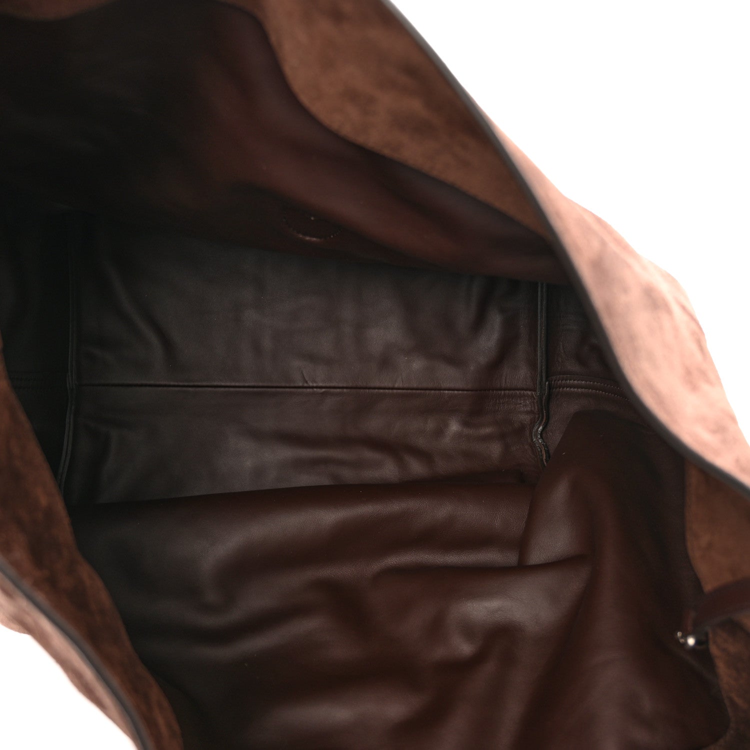 Gucci Suede Textured Dollar Calfskin Web Medium Jackie 1961 Crossbody Bag Brown 6 of 14