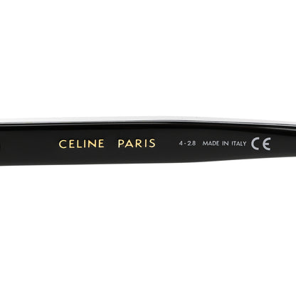 Celine Acetate Round Sunglasses CL400711 Black 6 of 7