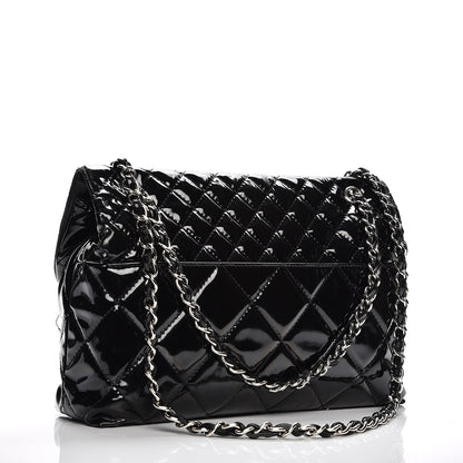 Chanel Vinyl Quilted In the Business Flap Bag Black 3 of 13