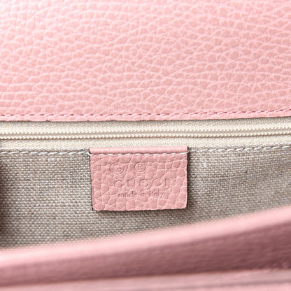 Gucci Dollar Calfskin Interlocking G Shoulder Bag Soft Pink 8 of 10