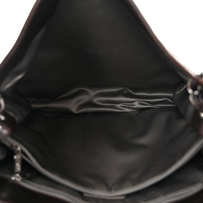 Chanel Glazed Caviar Pocket In The City Tote Dark Brown 5 of 12
