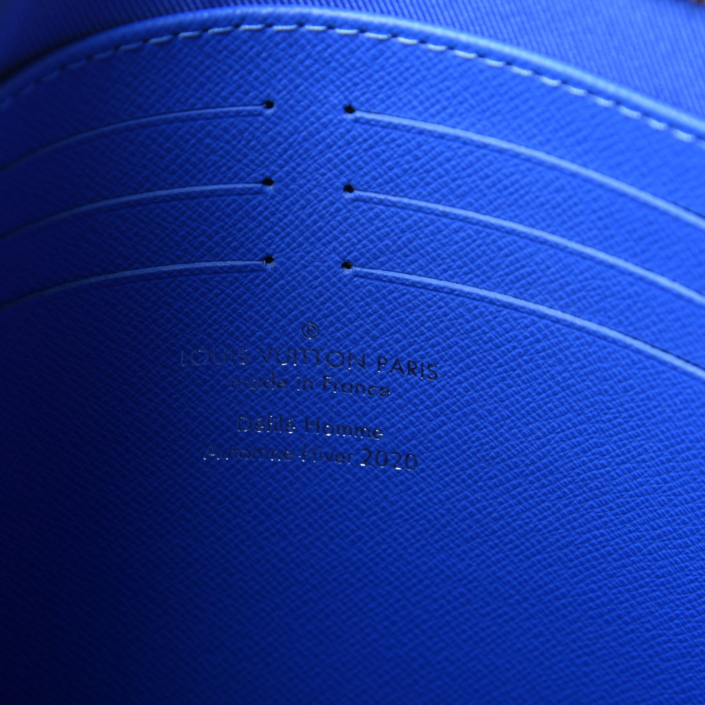 Monogram Clouds Pochette Voyage MM A4 Blue