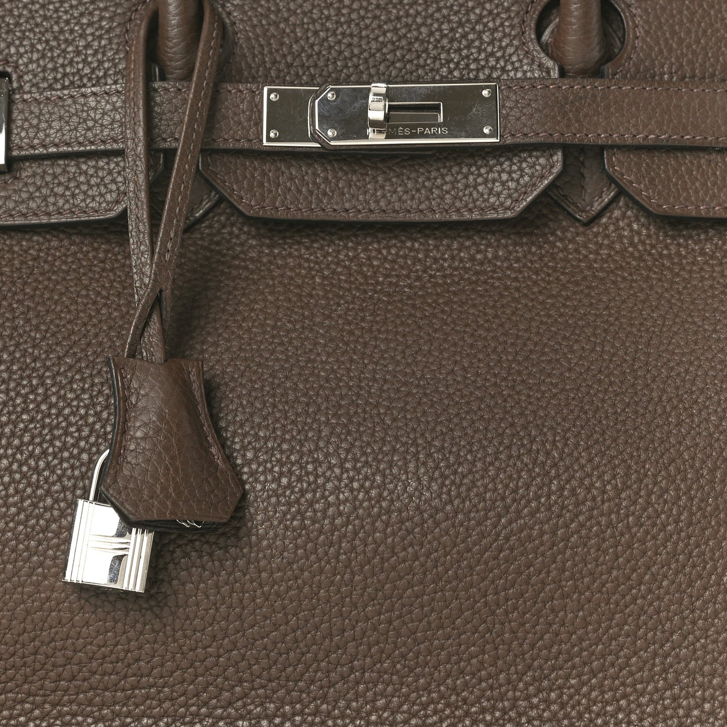 Taurillon Clemence Birkin 35 Cafe
