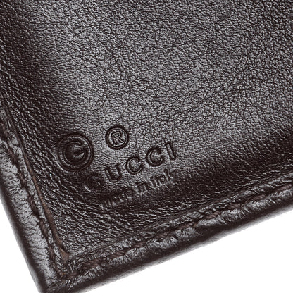 Gucci Guccissima Continental Flap Wallet Dark Brown 6 of 8