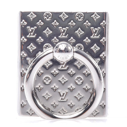 Louis Vuitton Nanogram Phone Ring Holder Silver 1 of 4