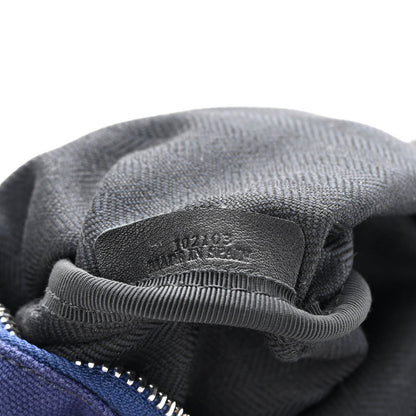 Loewe Canvas Front Pocket Logo Patch Bumbag Navy Blue 7 of 12