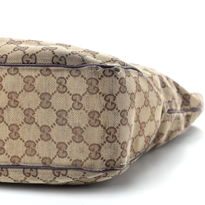 Gucci Monogram Piston Lock Tote Ebony 9 of 10