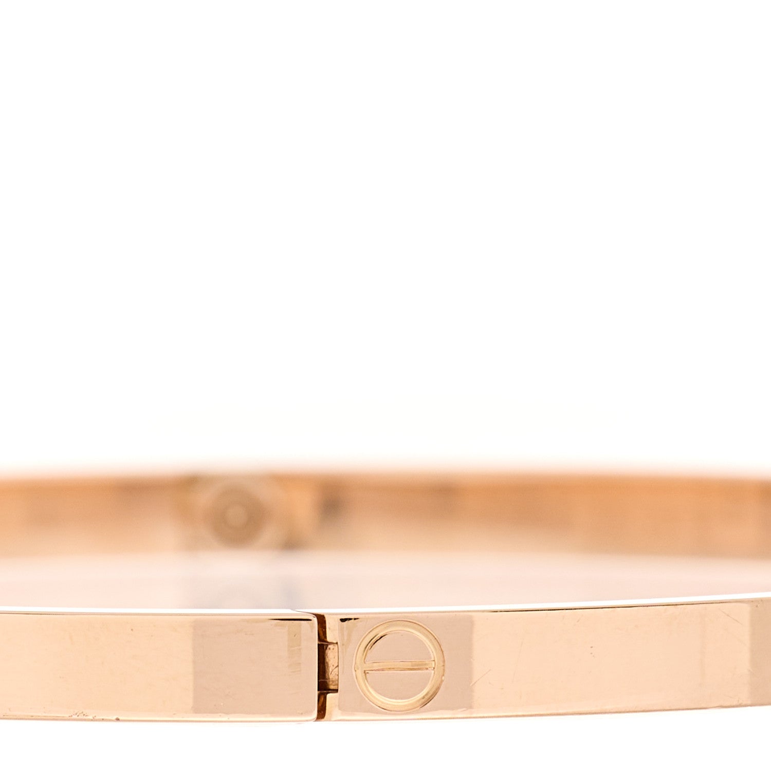 Cartier 18K Pink Gold Small LOVE Bracelet 20 5 of 9