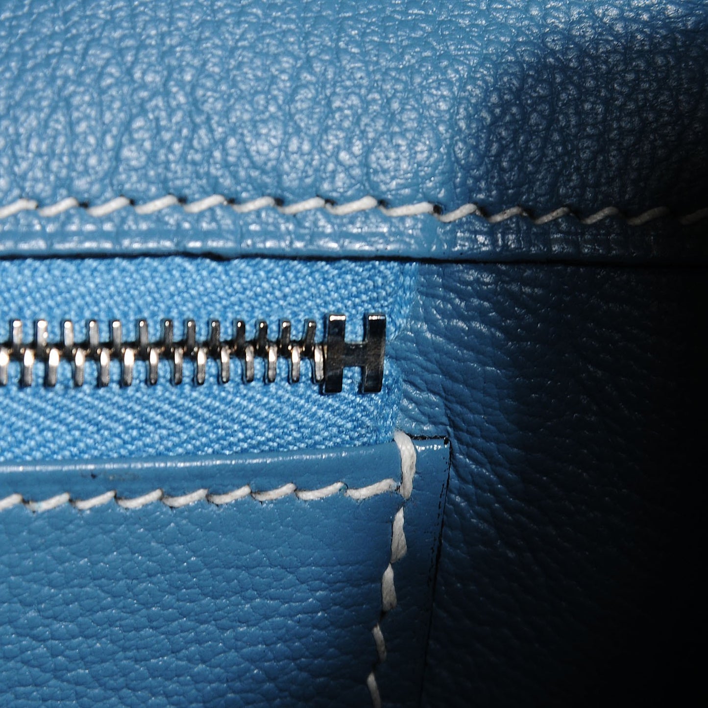 Togo Birkin 30 Blue Jean