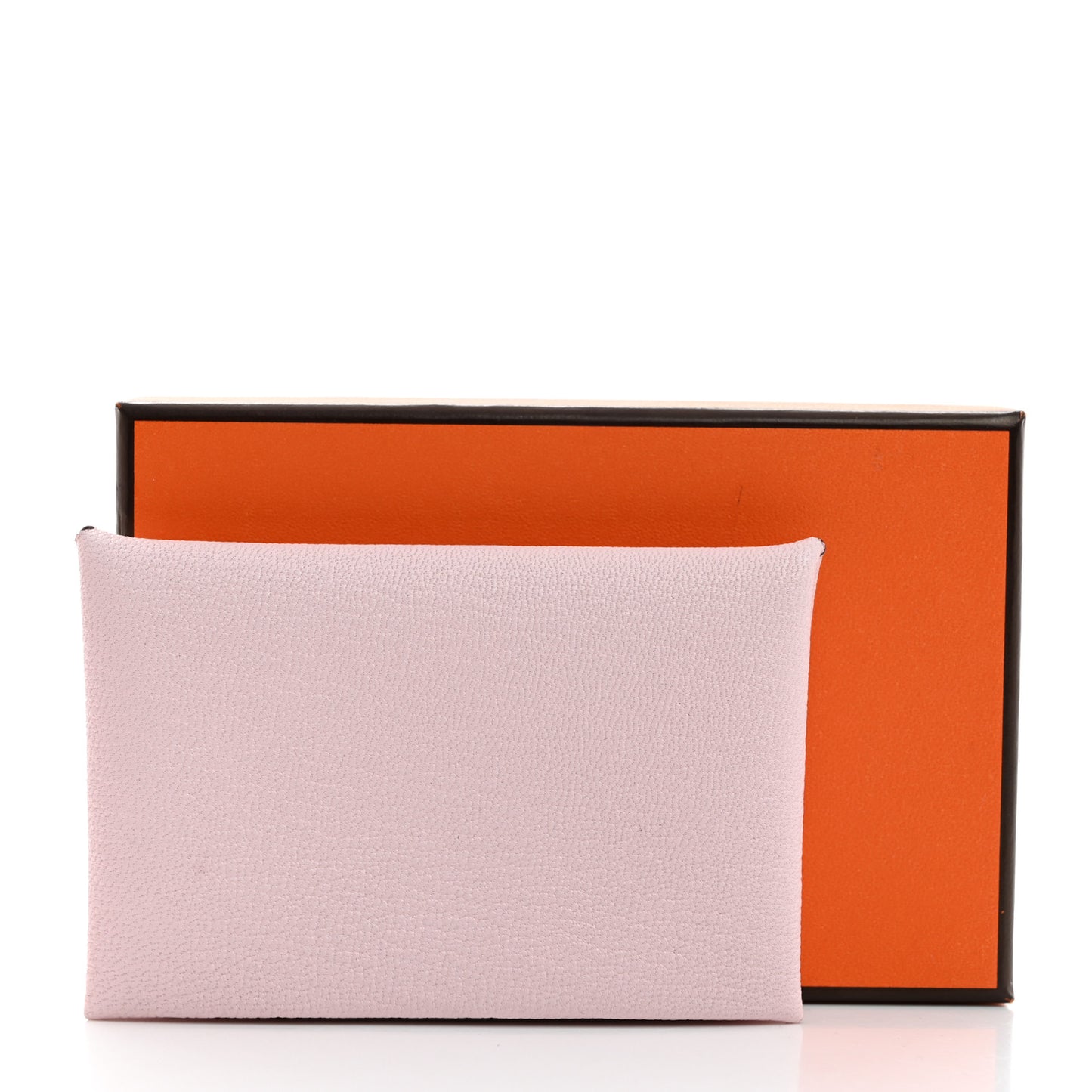 Chevre Mysore Calvi Card Case Rose Darling