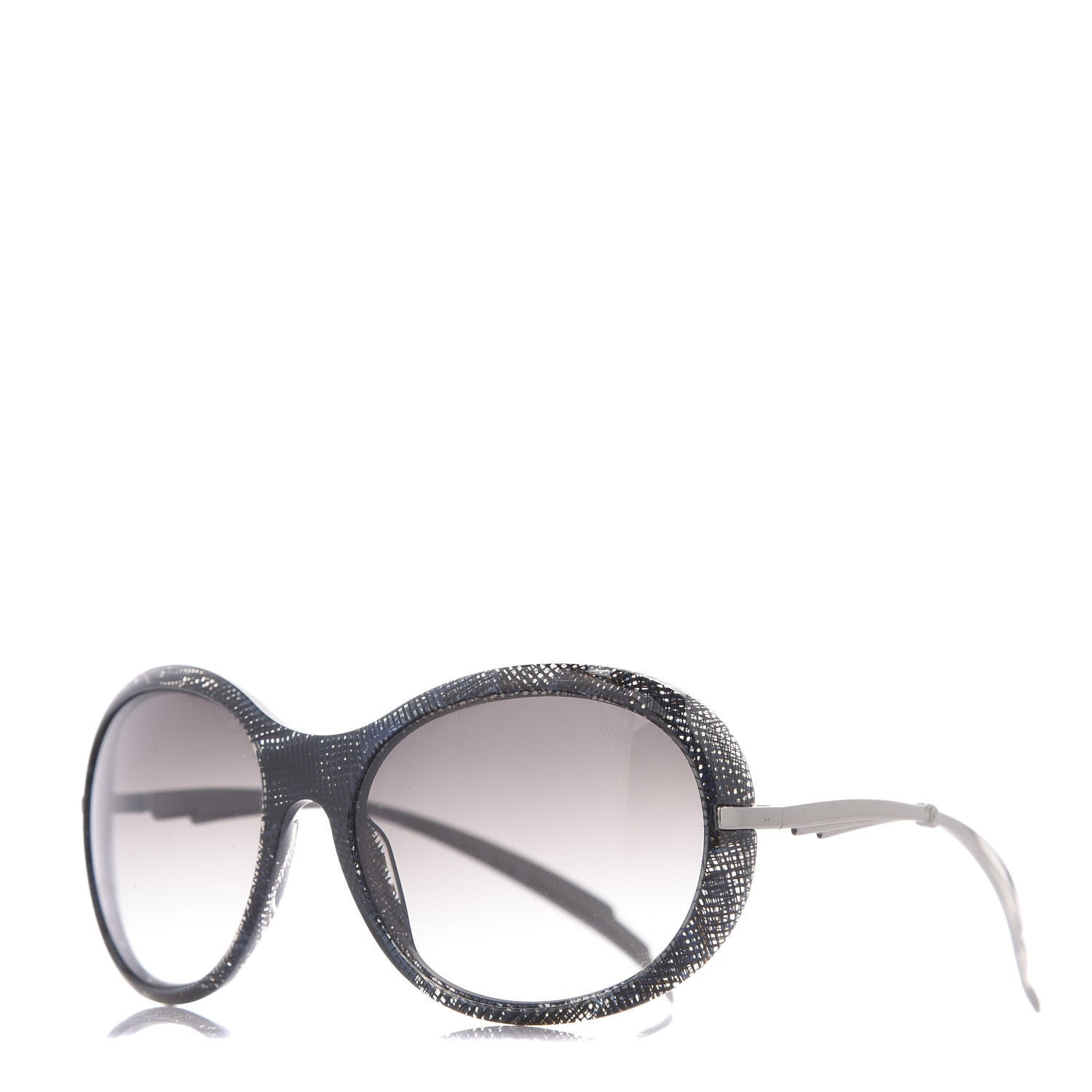 Chanel CC Sunglasses 5152 Black Silver 1 of 8