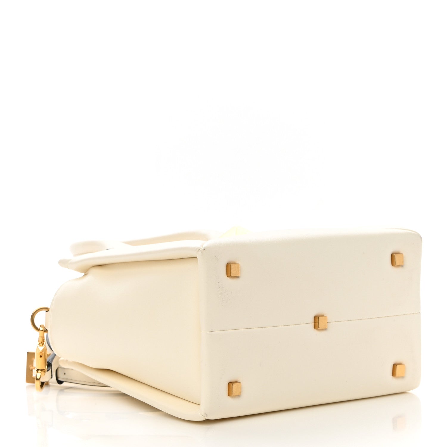 Valentino Garavani Nappa Small One Stud Handbag Ivory 4 of 11