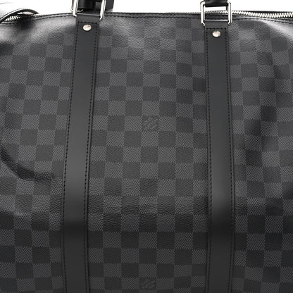 Louis Vuitton Damier Graphite Keepall Bandouliere 55 7 of 10