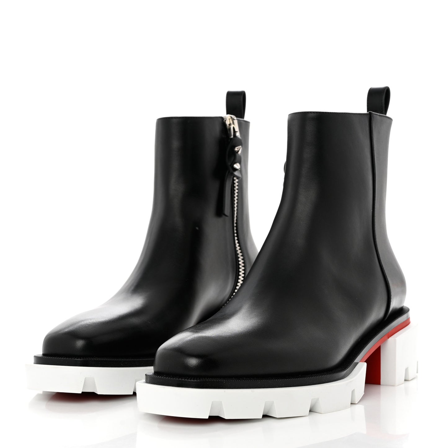 Calfskin Maxiboot Boots 40 Black