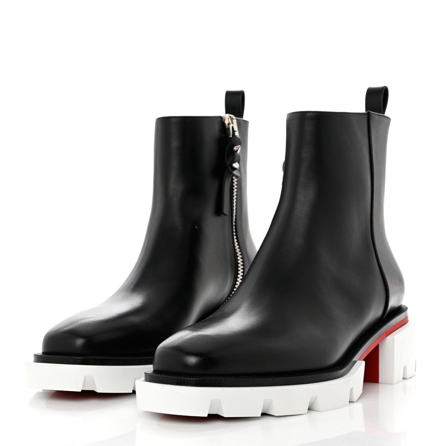 Christian Louboutin Calfskin Maxiboot Boots 40 Black 3 of 8