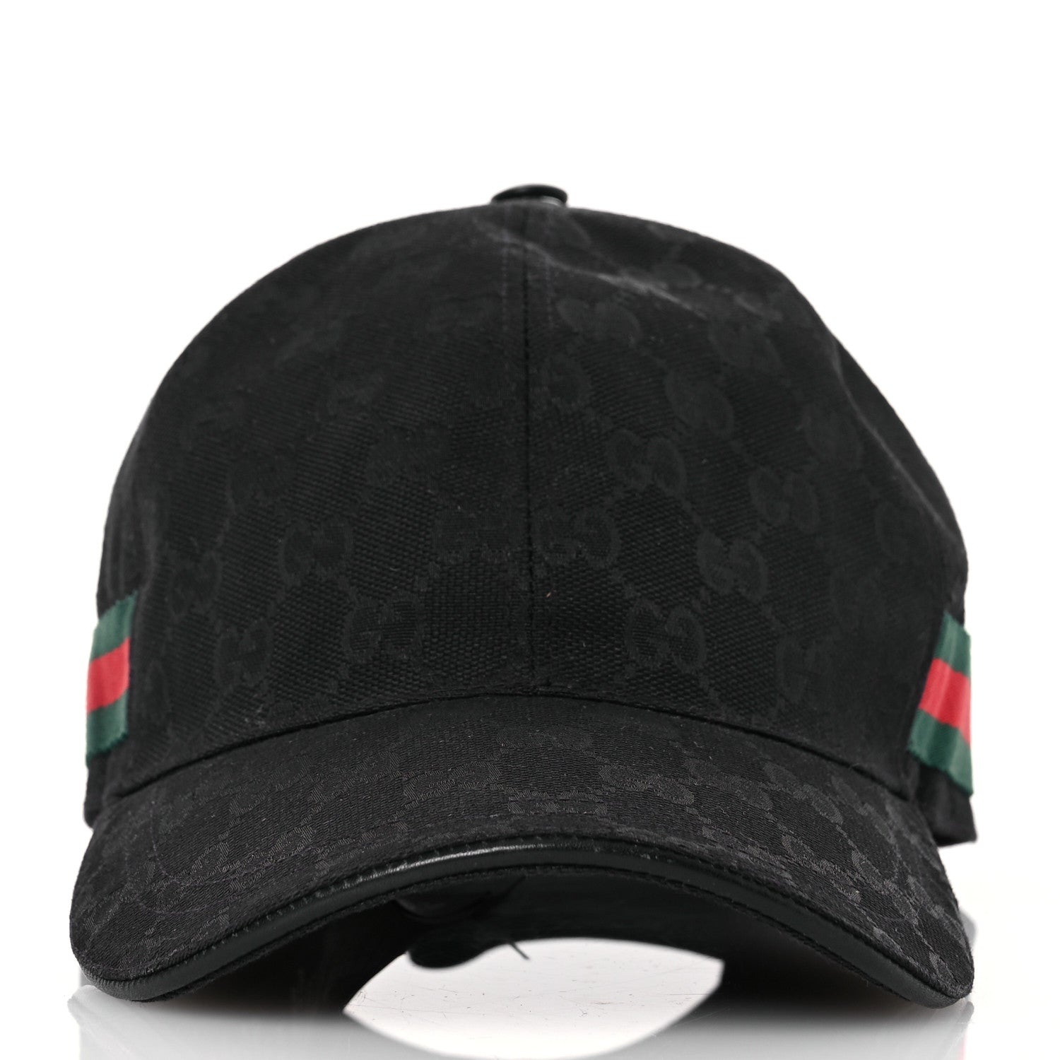 Gucci Monogram Web Baseball Hat M Black 3 of 12