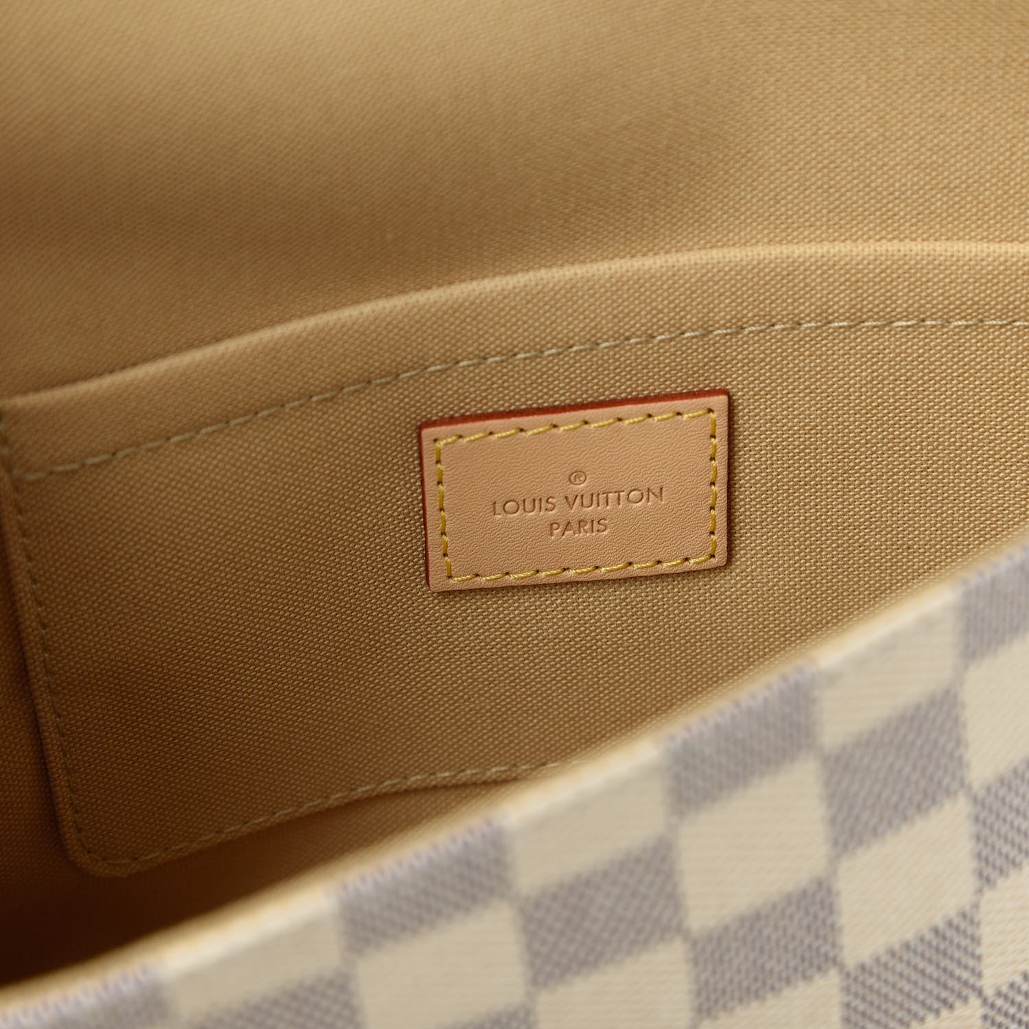 Louis Vuitton Damier Azur Favorite MM 7 of 9