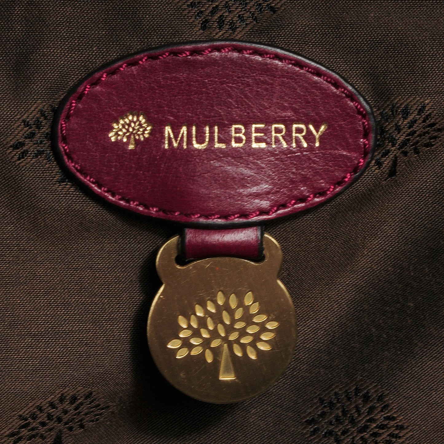 Soft Buffalo Leather Oversized Alexa Conker