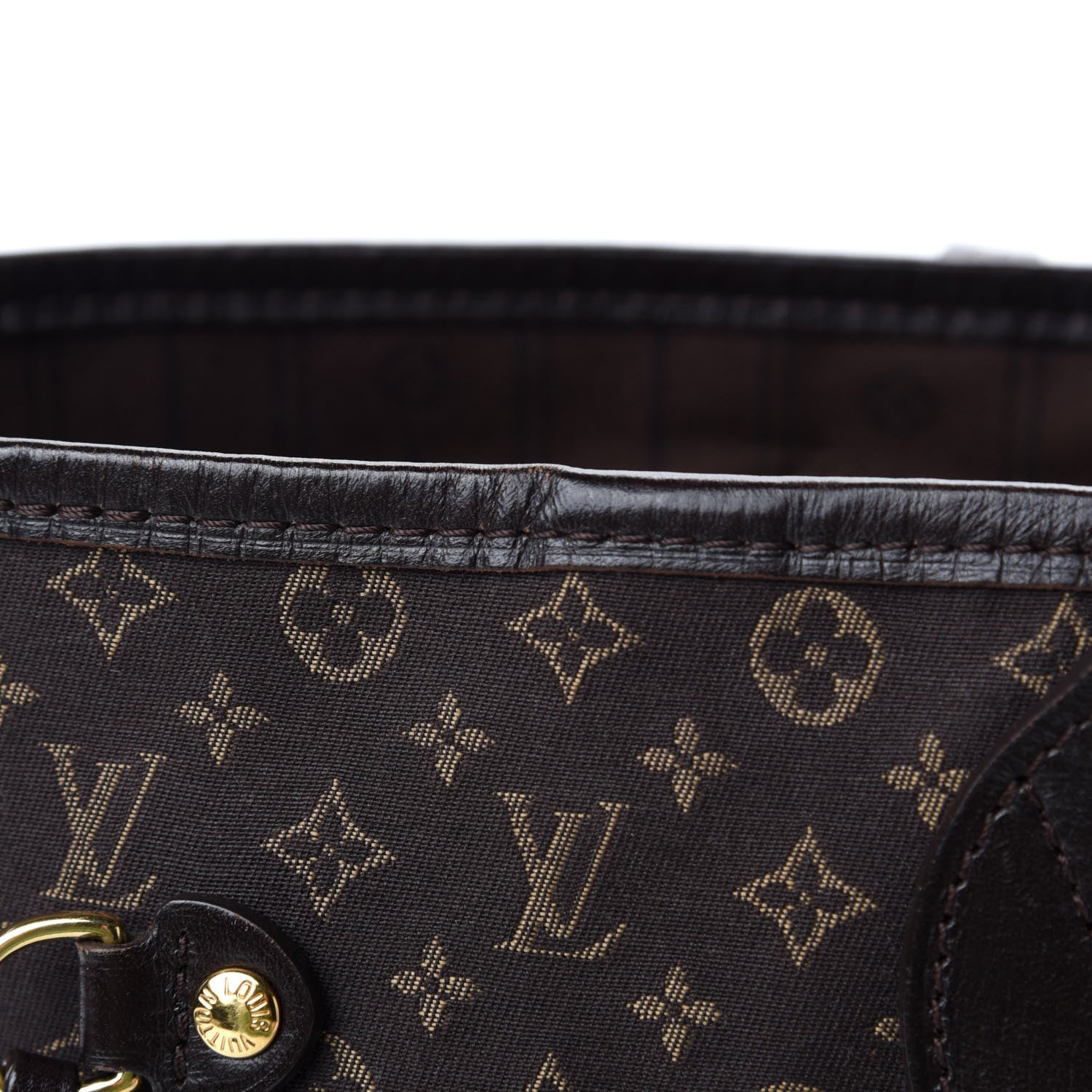 Louis Vuitton Monogram Idylle Neverfull MM Fusain 11 of 14