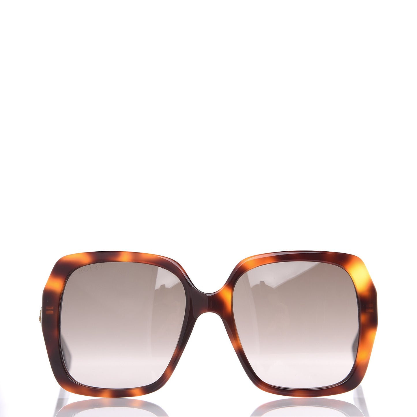 Acetate Square Frame GG0096S Sunglasses Tortoise