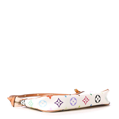 Louis Vuitton Monogram Multicolor Pochette Accessories White 4 of 5