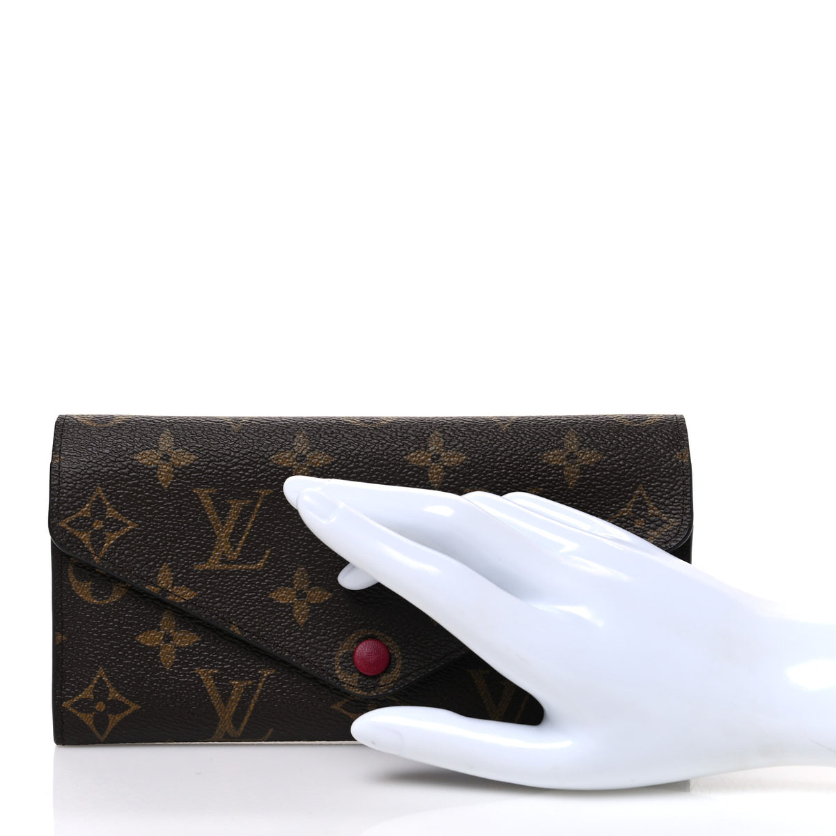 Monogram Josephine Wallet Fuchsia