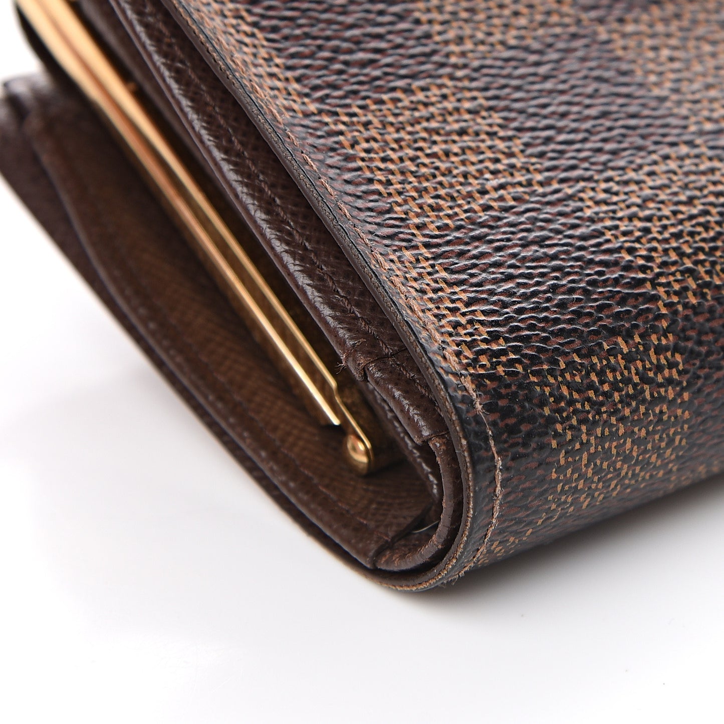 Damier Ebene French Purse Wallet