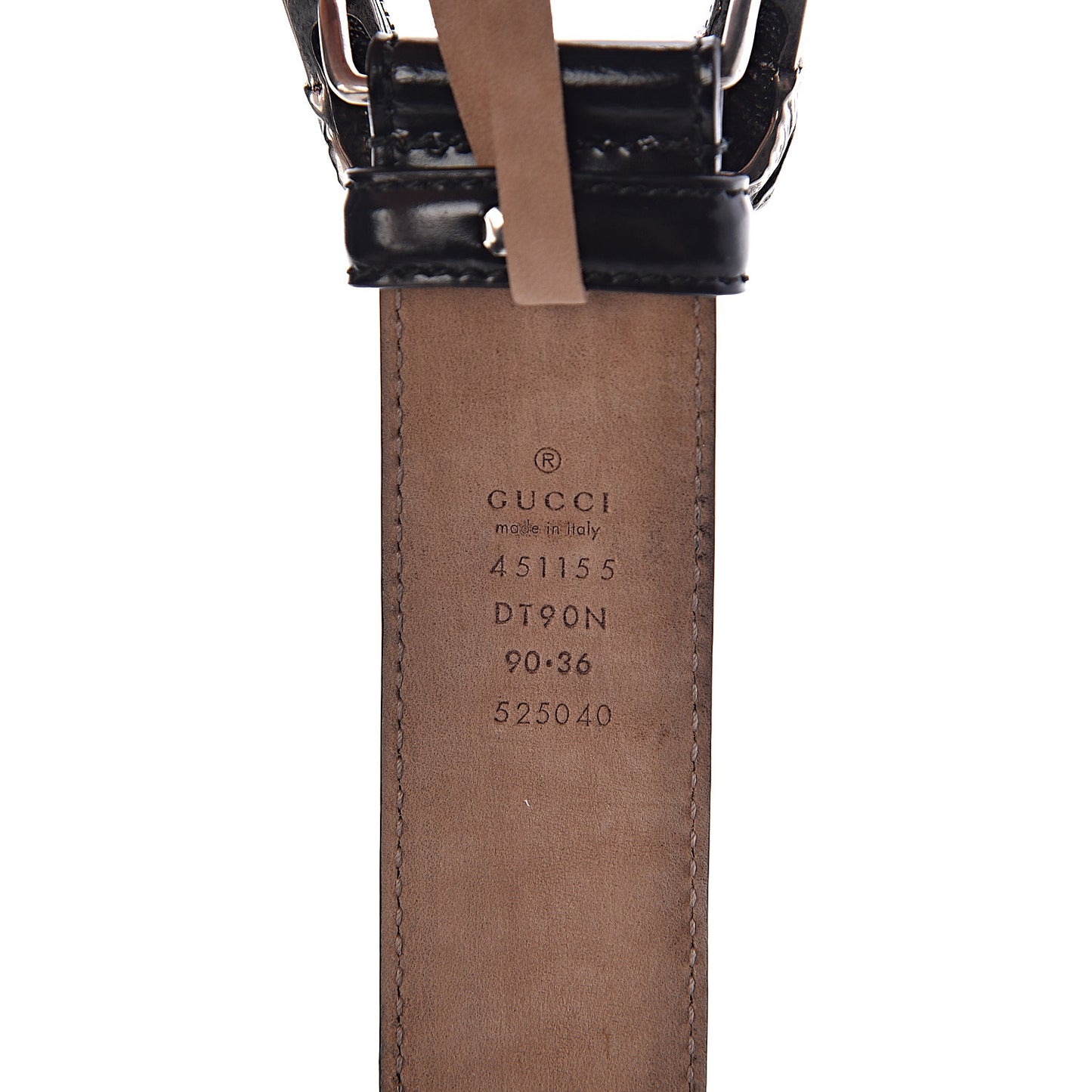 Lisse Calfskin Dionysus 35mm Belt 90 36 Black